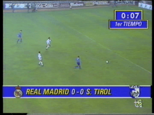 real madrid tirol copa de europa 1990-1991