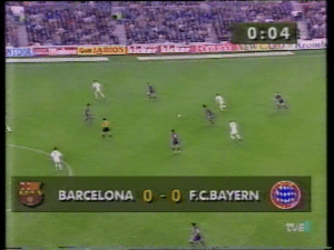 fc barcelona bayern munich copa uefa 1995-1996