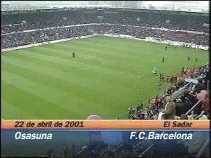 osasuna fc barcelona liga 2000-2001