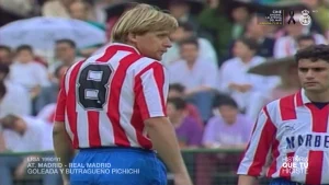 atletico madrid real madrid liga 1990-1991 schuster