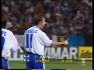tenerife lazio copa uefa 1996-1997 juanele