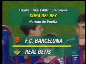 fc barcelona real betis copa del rey 1993-1994