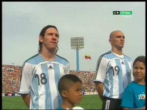 brasil argentina copa america 2007 messi