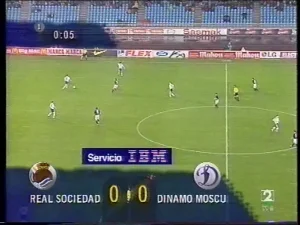 real sociedad dynamo moscu copa uefa 1998-1999