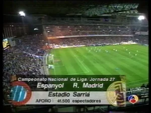 espanyol real madrid liga 1996-1997